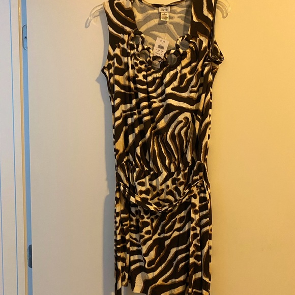NYT Cache Leopard dress M - Picture 1 of 8